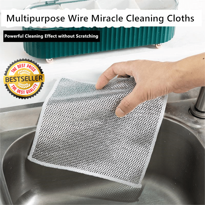 Multipurpose Wire Miracle Cleaning Cloths